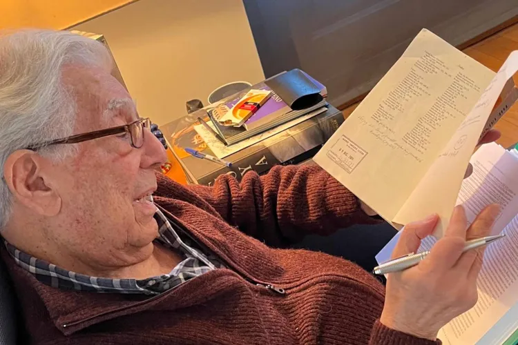 Mario Vargas Llosa, final de drum (sursa: X/Álvaro Vargas Llosa)