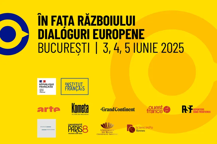 Dialoguri europene: cultura în fața războiului (sursa: institutfrancais.ro)
