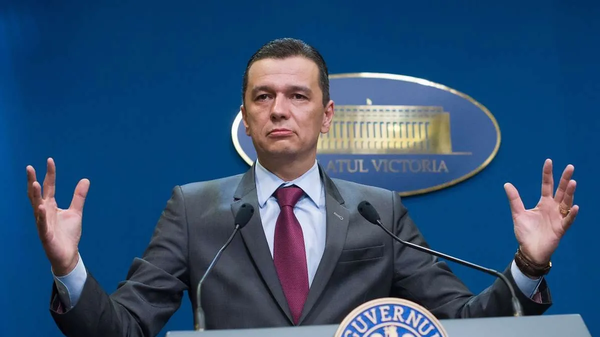 Grindeanu, încurcat de întrebările despre relația cu Vicol-Nordis Foto: Gov.ro
