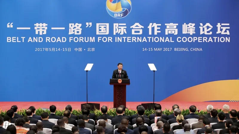 Belt and Road Forum in 2017 (source: brookings.edu)