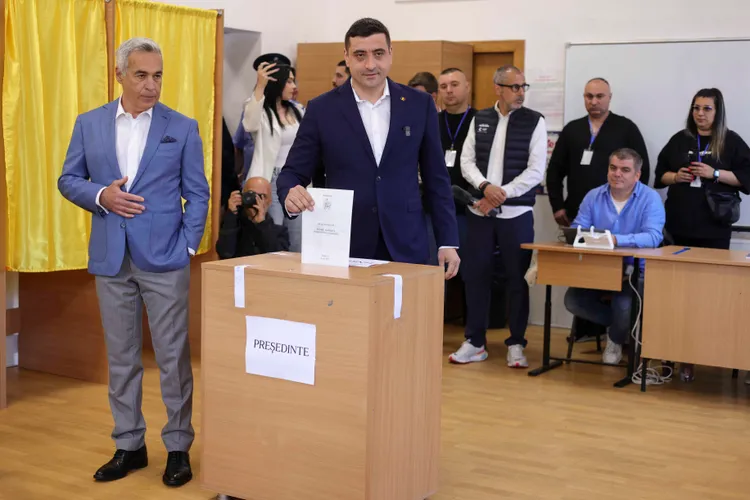 George Simion a câștigat alegerile din Rusia Foto: Inquam/Octav Ganea