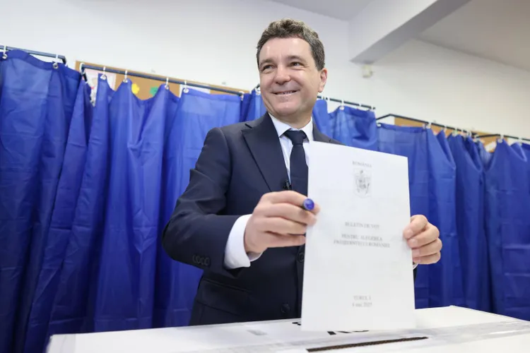 Miza lui Nicușor: prezența la vot (sursa: Inquam Photos/George Călin)