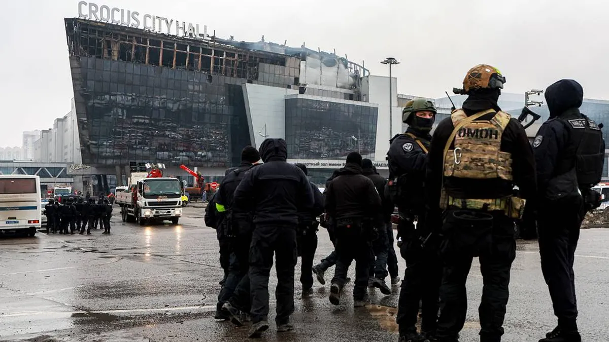 Atentatul moscovit, asumat de Statul Islamic (sursa: TASS)