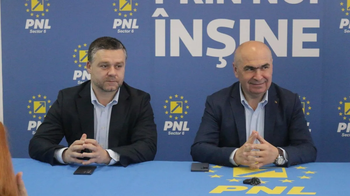 Bolojan și Ciucu par să fi crescut intenția de vot pentru PNL în Capitală Foto: Facebook