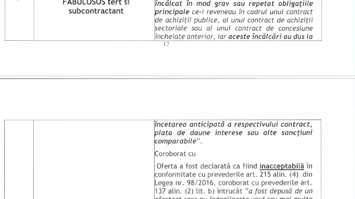 Web Win, exclusă din licitație MDLPA (sursa: MDLPA)