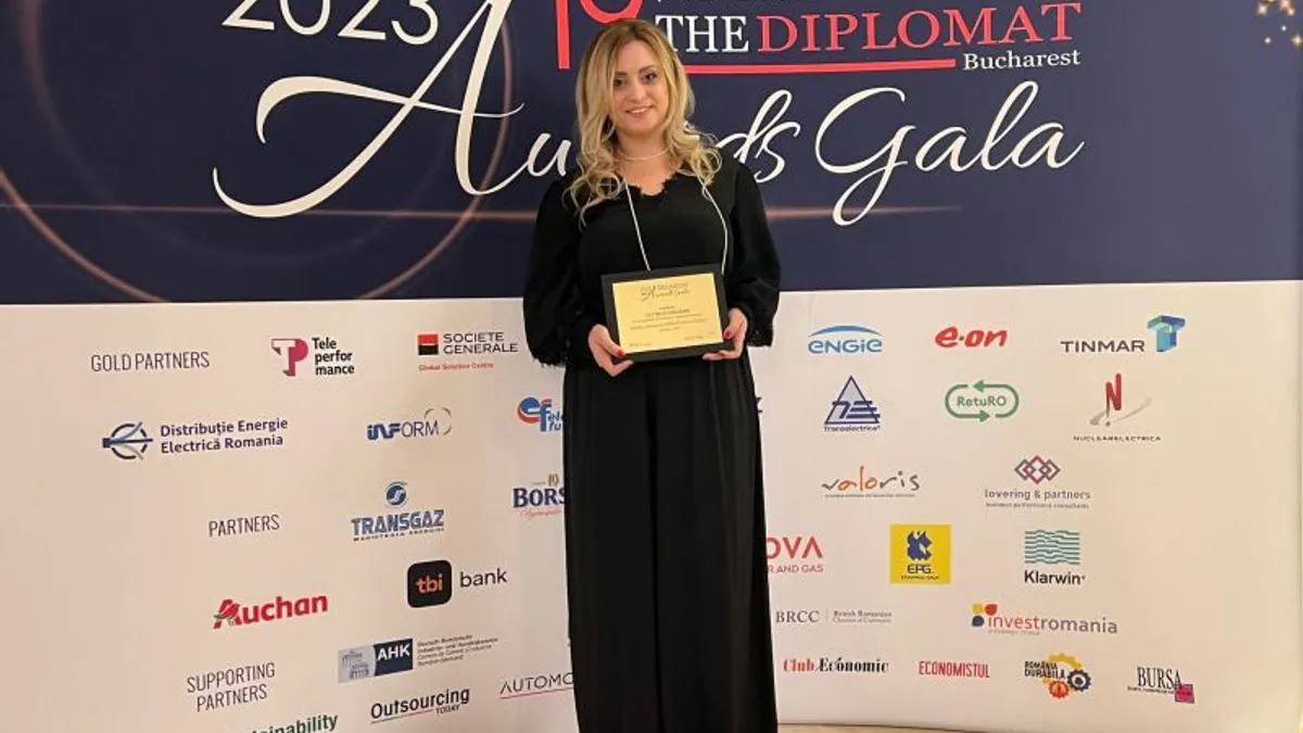 Soția unui senator recent exclus din SOS, promovată nr. 2 peste aeroportul Otopeni Foto: Linkedin Electrica Furnizare