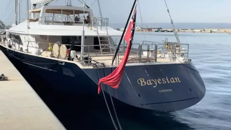 Mike Lynch, dispărut după scufundarea yacht-ului (sursa: The Mirror)