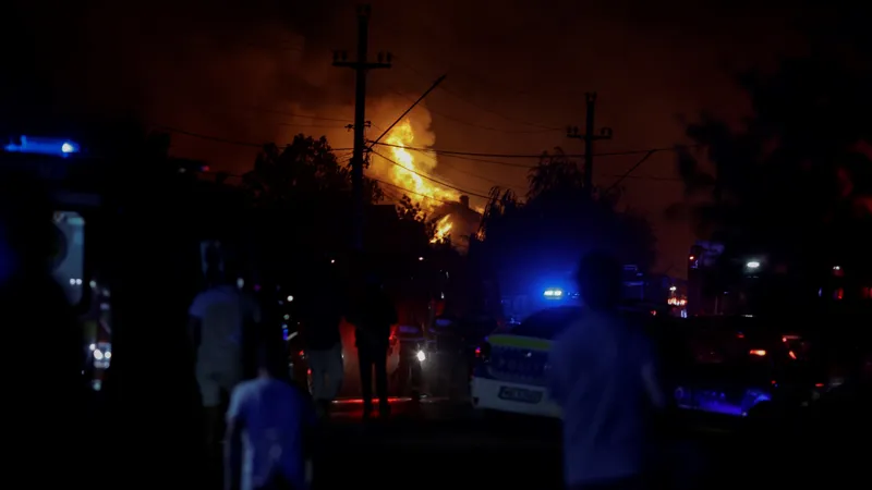 Primele ipoteze în cazul exploziei de la Crevedia (sursa: Inquam Photos/Octav Ganea)