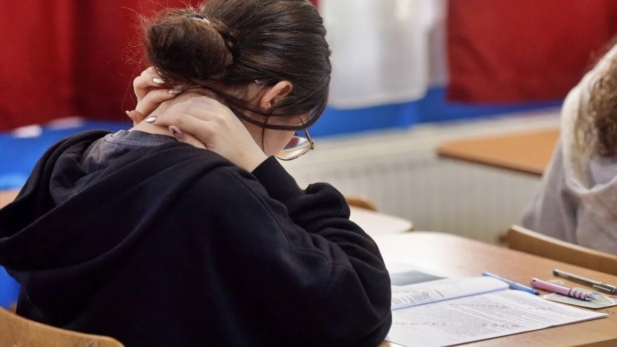 Simulare BAC română, subiecte accesibile (sursa: Inquam Photos/George Călin)