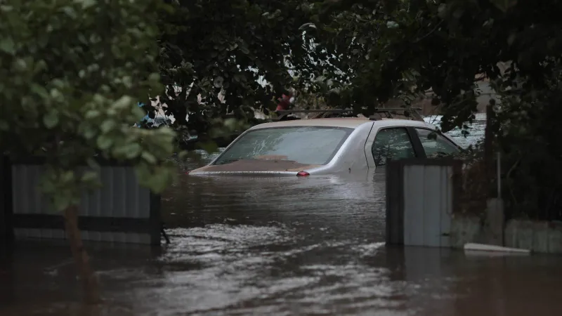 Cod galben de inundaţii pentru Constanța (sursa: Inquam Photos/George Călin)