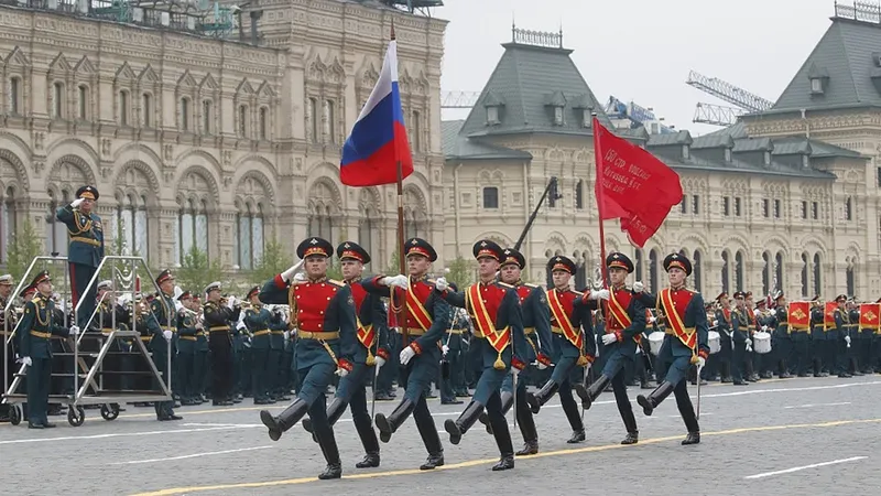 Rusia ar putea forța prizonierii ucraineni să defileze în piața publică, la parada de 9 mai Foto: Captură YouTube