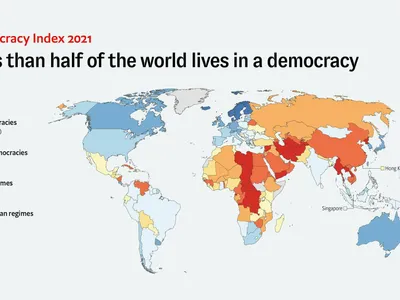 România este după Bulgaria în indicele democrației Foto: Facebook EIU