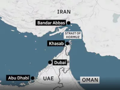Strâmtoarea Ormuz a fost închisă (sursa: cbc.ca)