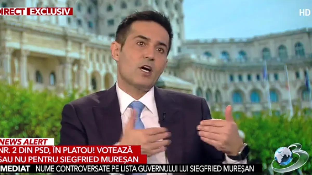 Claudiu Manda prezintă sondaje secrete la Antena 3