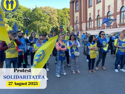 Sindicaliștii din educație amenință cu greva (sursa: Facebook/Sindicatul Județean ”Solidaritatea Sanitară” Brașov)