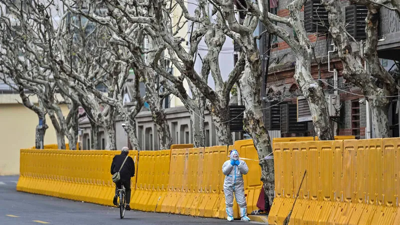 COVID, Shanghai: părinți separați de bebeluși (sursa: npr.org)