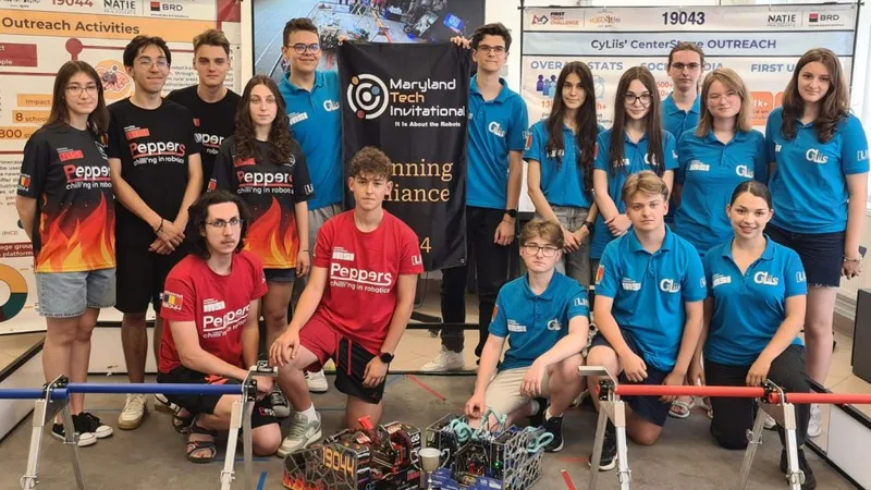 Elevi români, campioni mondiali la robotică (sursa: ziaruldeiasi.ro)