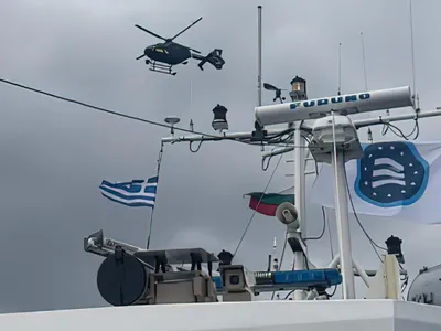 Creta, rută majoră pentru migranții africani (sursa: Facebook/Frontex, the European Border and Coast Guard Agency)