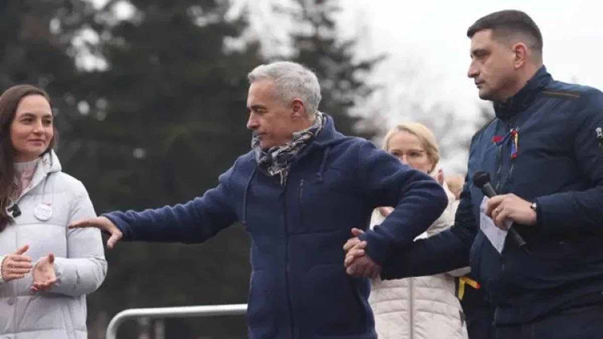 Un site pro-PSD anunță că Bolojan s-ar fi întâlnit cu George Simion și „au bătut palma în culise” Foto: Inquam/Octav Ganea