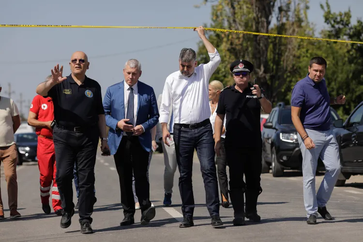 Ciolacu, după explozia de pe autostrada lui Umbrărescu: „Este un accident de muncă”. Ciolacu, după explozia de la Crevedia: „Așa-ziși patroni care n-au ce căuta în mediul de afaceri”