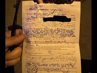 Jandarmeria a amendat comemorarea Colectiv cu 3.000 de lei (sursa: Facebook/Marian Rădună)