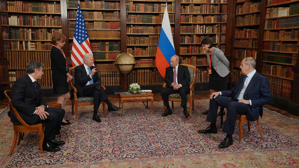 Putin declară că-l preferă pe Biden Foto: Facebook White House