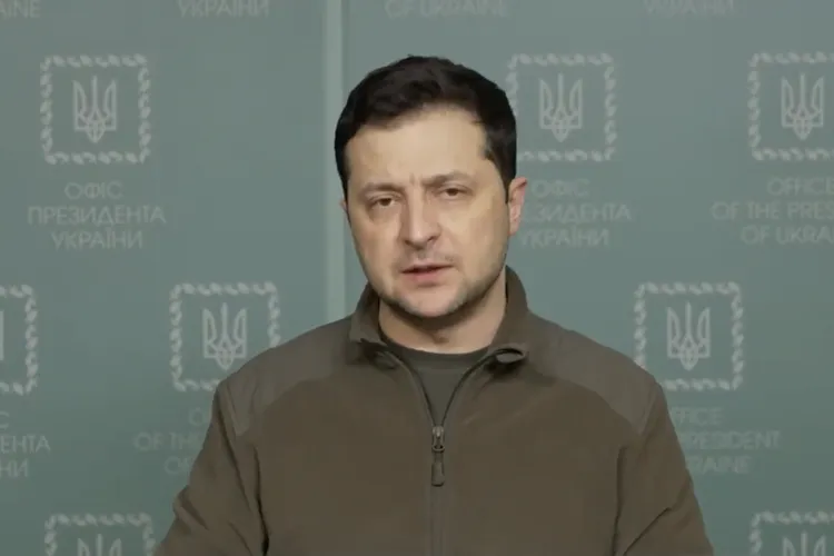 Zelenski: Controlăm Kievul. Rușii voiau marionete (sursa: Facebook/Volodimir Zelenski)