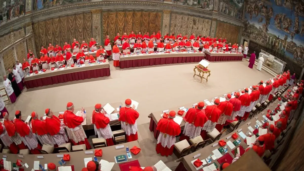 Conclavul pentru alegerea noului Papă, anunțat (sursa: Facebook/Vatican News)