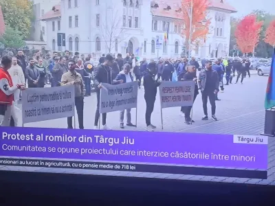 Interzicerea căsătoriilor minorilor iscă proteste (sursa: Facebook/Diana Buzoianu)