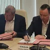 Autostrada A7 Pașcani-Suceava, contracte semnate (sursa: Facebook/Cristian Pistol)