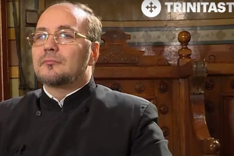 Preot reținut pentru corupere de minori (sursa: Trinitas TV)