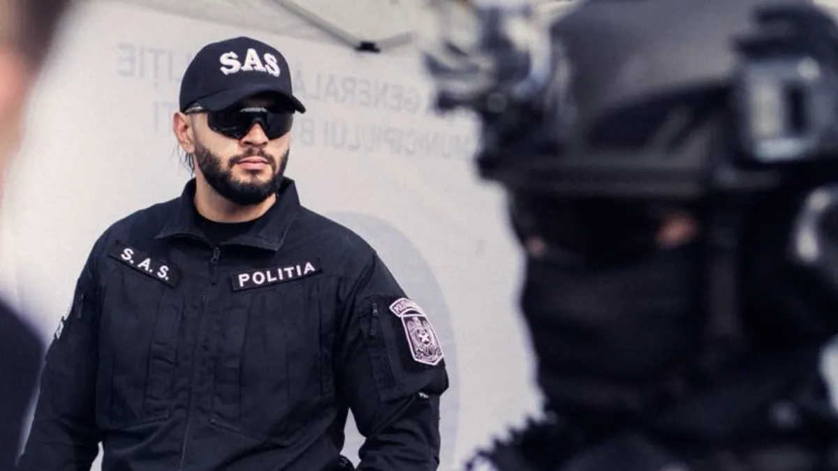 Ghinionul de a cunoaște un interlop: nu scapi de el decât cu Poliția (sursa: Facebook/Poliția Română)