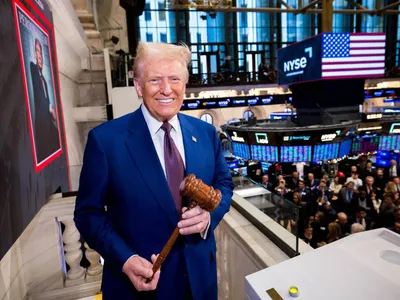 Taxele lui Trump afectează Wall Street (sursa: Facebook/New York Stock Exchange)