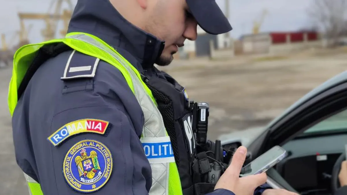 Scuza unui polițist, beat la volan (sursa: Facebook/Poliția Română)