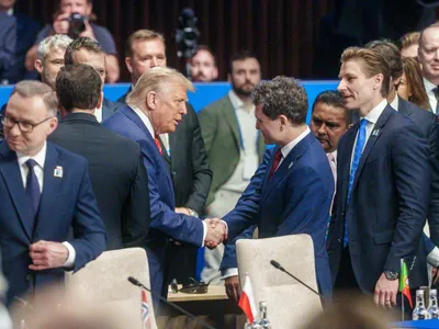 Nicușor Dan, cordialități cu Donald Trump (sursa: Facebook/Nicușor Dan)