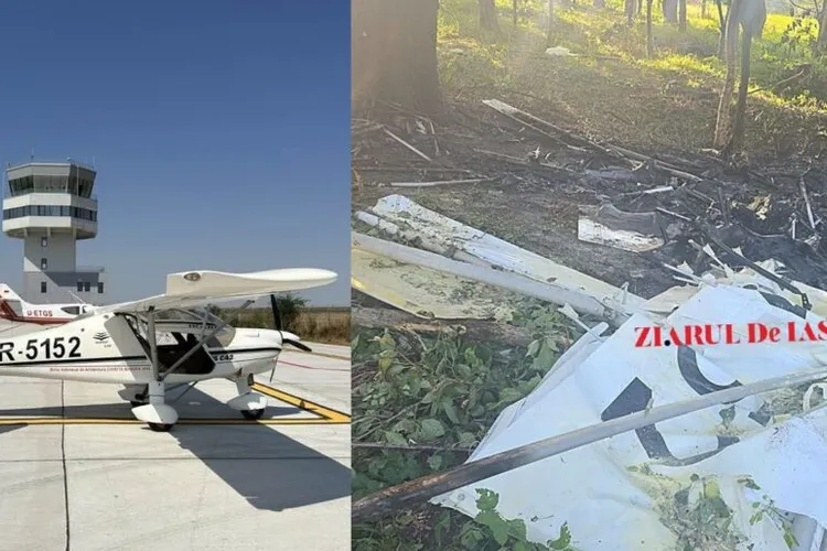 Accidentul aviatic din Tătărași, anchetă deschisă (sursa: ziaruldeiasi.ro)