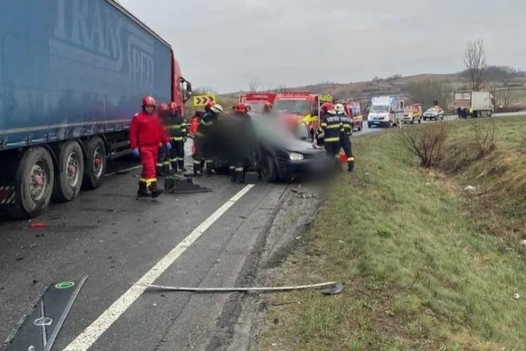 Accident rutier în Cluj, cinci morți (sursa: ISU Cluj)
