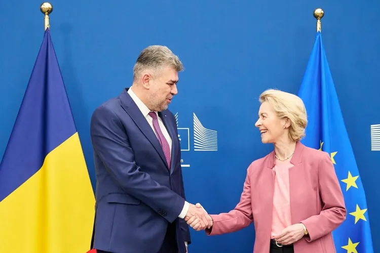 Ministrul Pîslaru arată cum a blocat guvernul Ciolacu orice negociere pe PNRR Foto: X Ursula von der Leyen