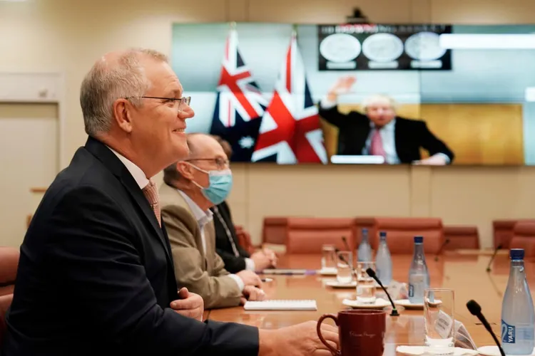 China, laser spre avion militar australian, acuză premierul australian (sursa: Facebook/Scott Morrison)