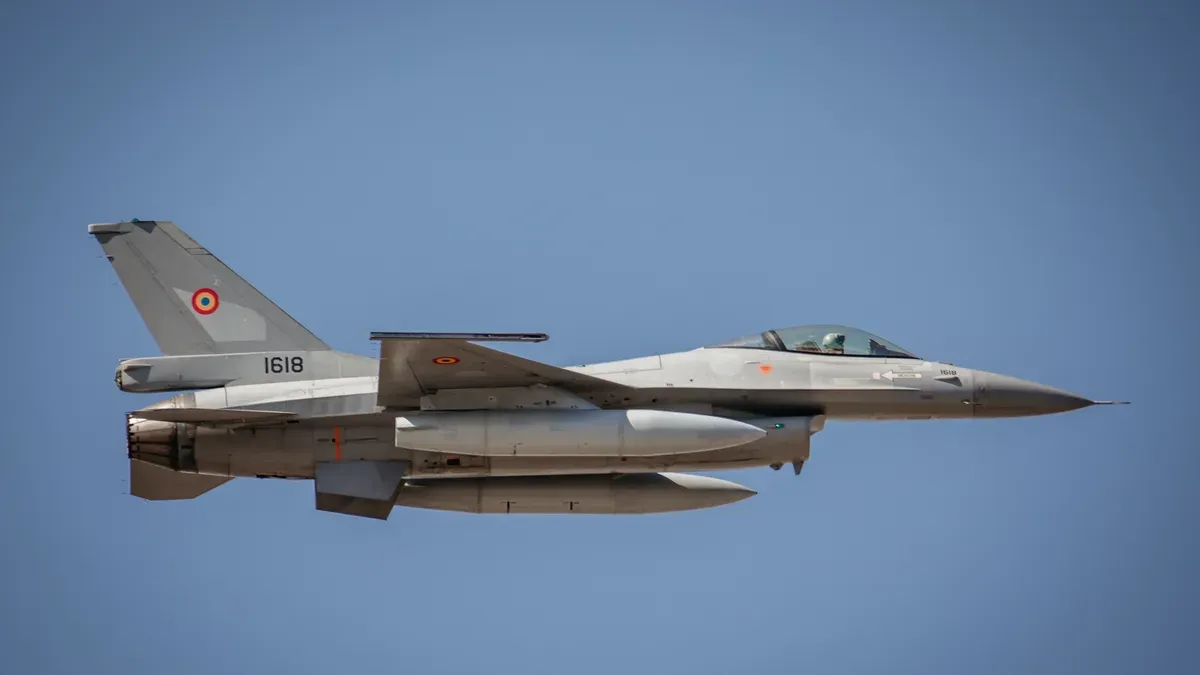 Drone rusești, în apropierea graniței României (sursa: Facebook/Forţele Aeriene Române)