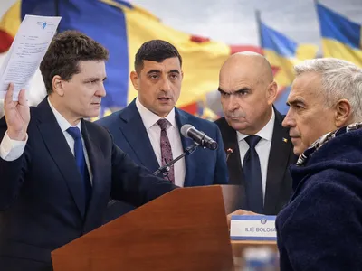 România 2025, retrospectiva evenimentelor politice (sursa: Facebook/Nicușor Dan, George Simion, Ilie Bolojan, Călin Georgescu)