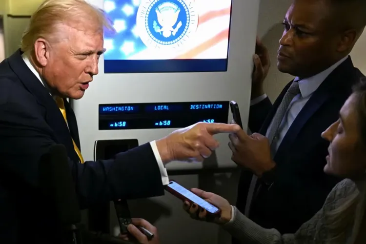 „Piggy”, insulta lui Trump către o jurnalistă (sursa: YouTube/Inside Edition)