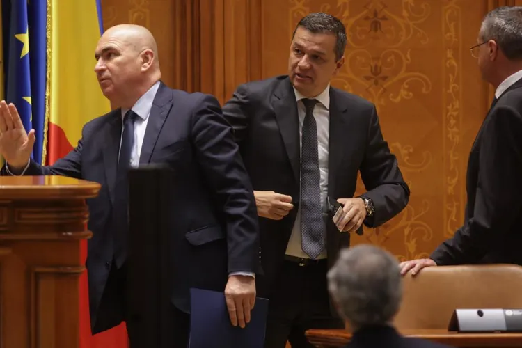 Grindeanu susține că Bolojan a „lucrat” proiectul pensiilor magistraților Foto: Inquam/George Calin