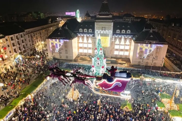 Craiova, un târg de Crăciun grandios (sursa: Facebook/Lia Olguta Vasilescu)