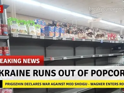 Breaking: Ucraina a rămas fără popcorn!