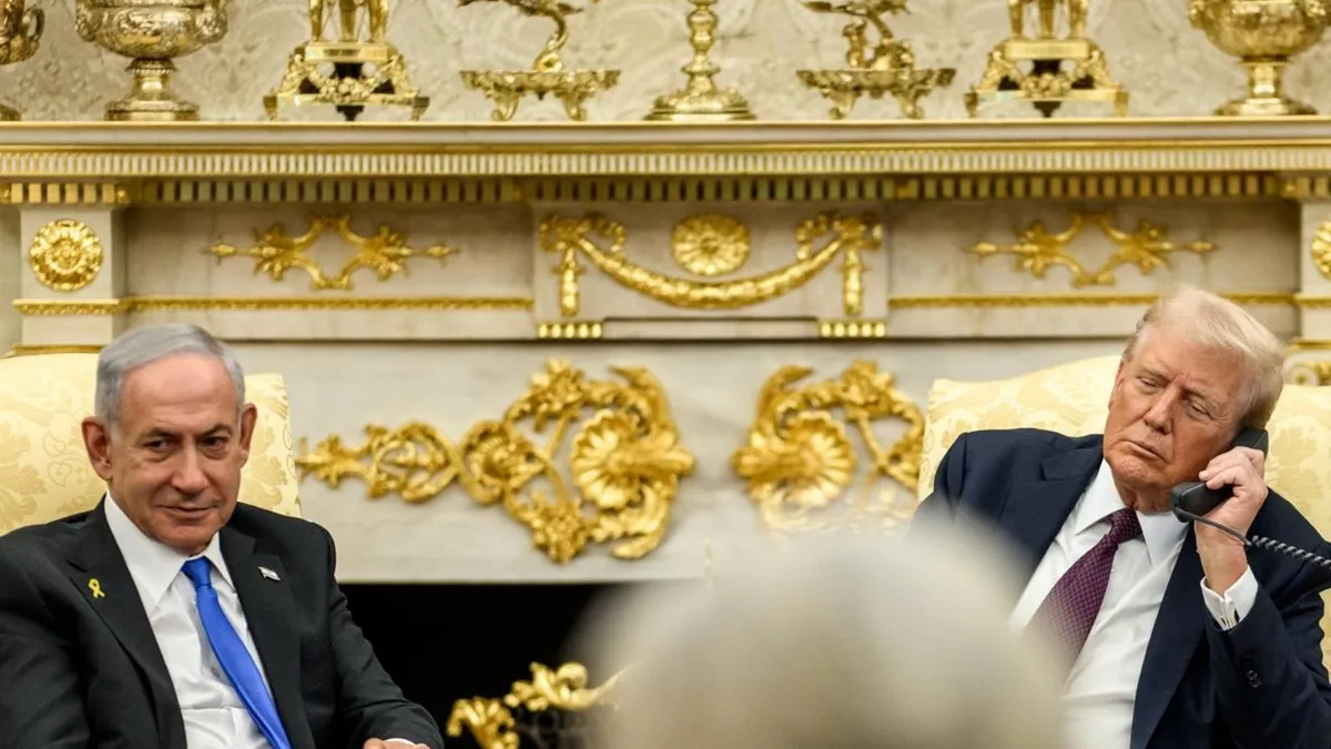 Hamas acceptă planul lui Donald Trump (sursa: Facebook/The White House)