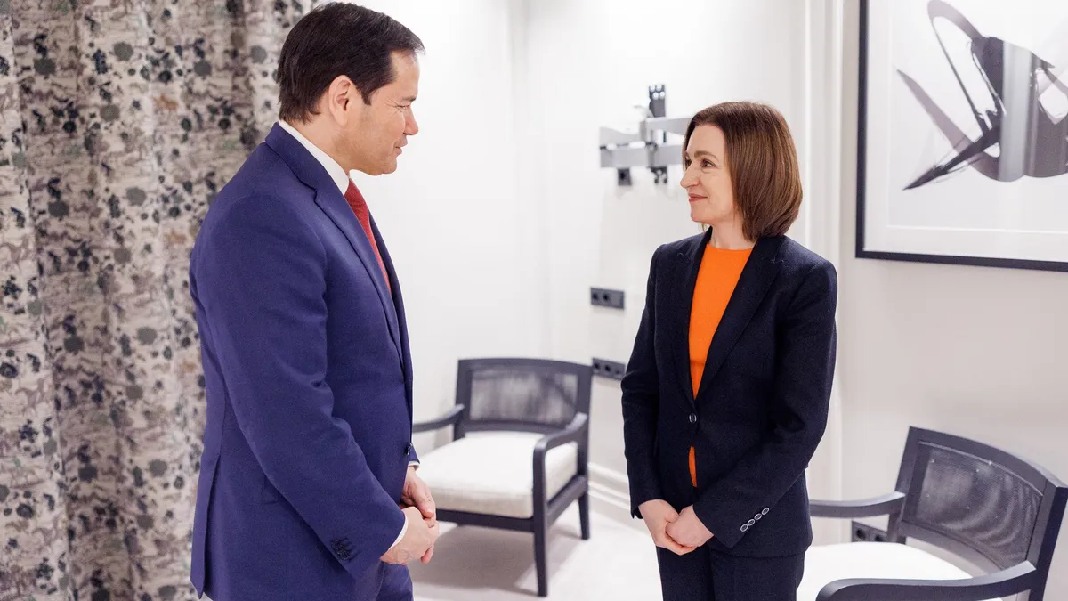 „Vom fi întotdeauna un copil al Europei”: discursul integral al secretarului de stat Rubio Foto: X/Twitter Maia Sandu