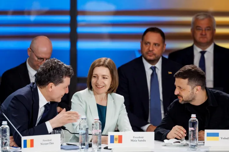 Zelenski, despre alegerile din Moldova: „Nu sunt o afacere internă” Foto: Facebook Maia Sandu