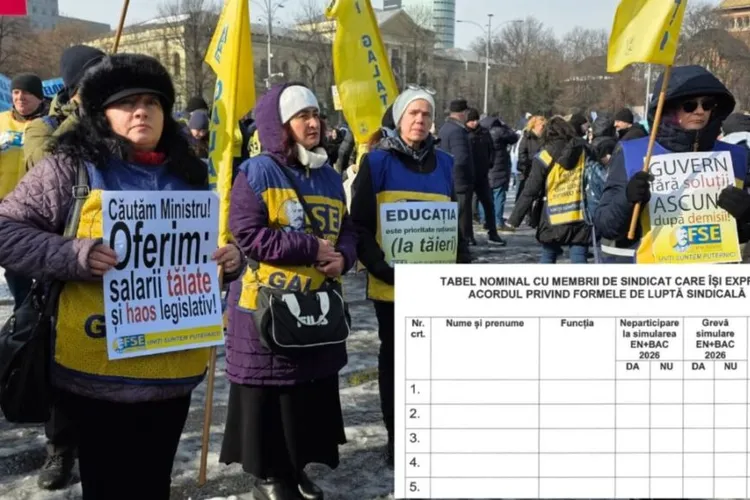 Profesorii se pregătesc să blocheze simulările pentru Evaluare și Bacalaureat. Apoi, grevă generală (sursa: ziaruldeiasi.ro)