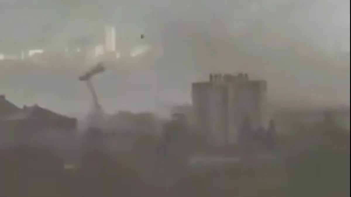 Tornadă în nordul Franțe (sursa: X/Reed Timmer, PhD)